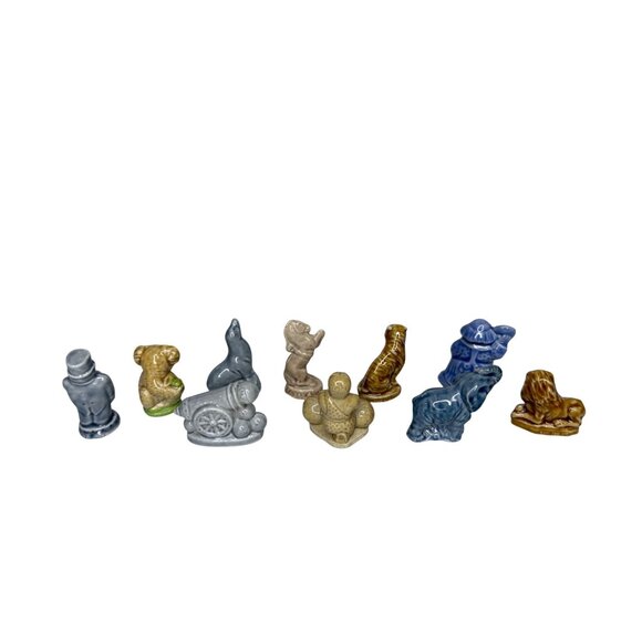Vintage Wade Whimsies Porcelain Figurines Animals & Characters Miniature Collect - Picture 2 of 5
